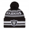 NEW ERA RAIDERS CLASSIC POM KNIT CAP