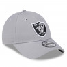 NEW ERA RAIDERS 9FORTY 4TH DOWN GRAY CASUAL CAP