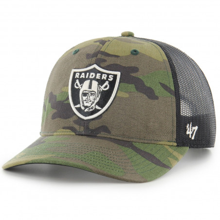 '47 RAIDERS CAMO TRUCKER CAP