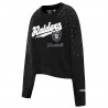 PRO STANDARD WOMENS RAIDERS LEGACY CREWNECK SWEATSHIRT