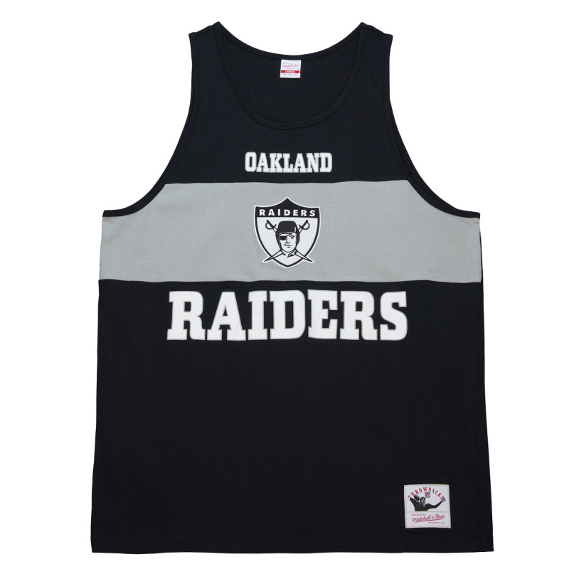 MITCHELL & NESS OAKLAND RAIDERS RETRO COLORBLOCK TANK TOP