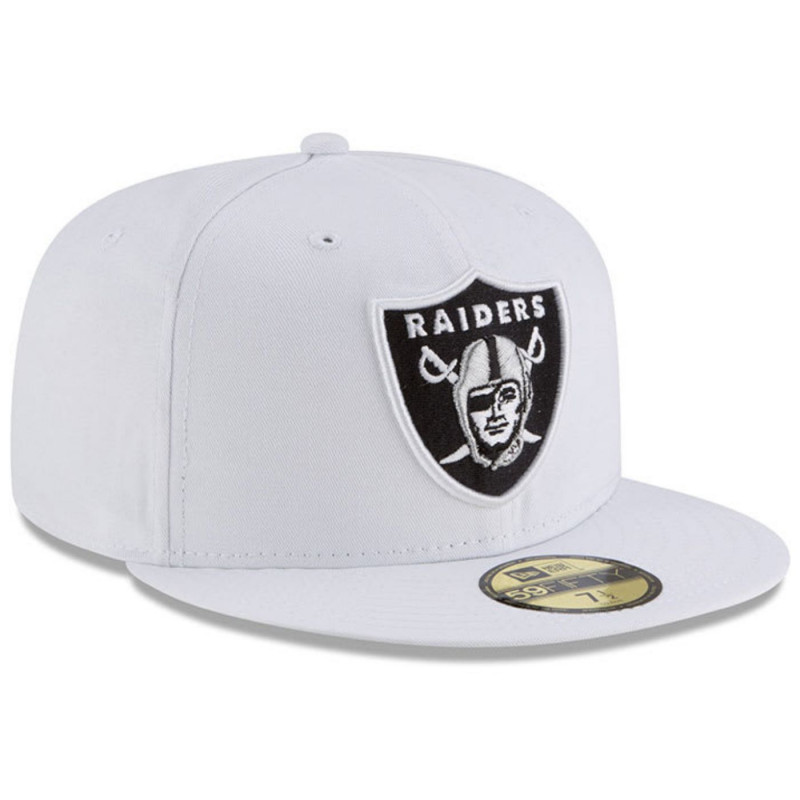 NEW ERA RAIDERS 59FIFTY SHIELD LOGO CAP