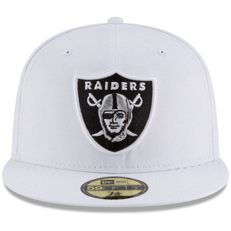 NEW ERA RAIDERS 59FIFTY SHIELD LOGO CAP