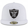NEW ERA RAIDERS 59FIFTY SHIELD LOGO CAP