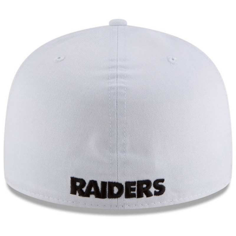 NEW ERA RAIDERS 59FIFTY SHIELD LOGO CAP