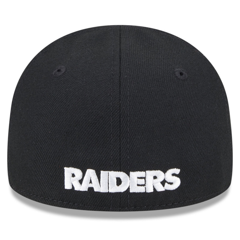 NEW ERA RAIDERS 59FIFTY PIRATE LOGO BLACK CAP