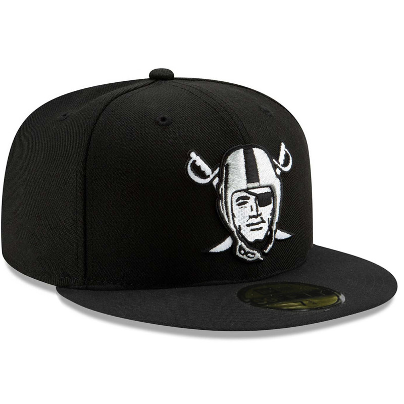 NEW ERA 59FIFTY PIRATE LOGO BLACK CAP