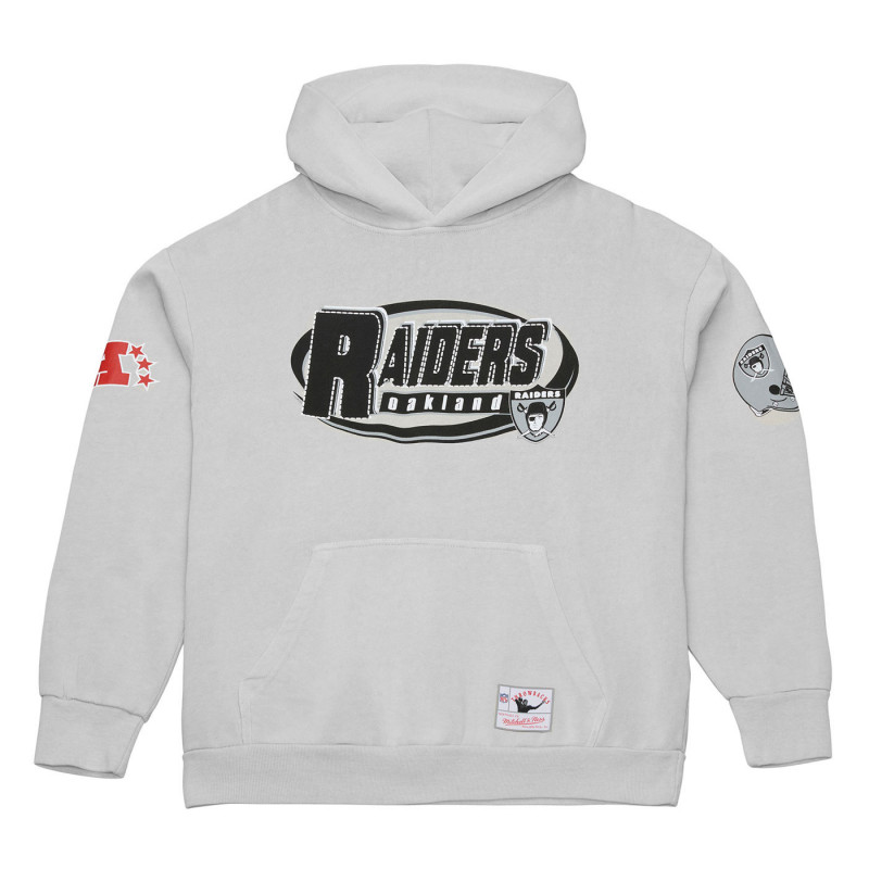 MITCHELL & NESS OAKLAND RAIDERS OFFSIDES HOODIE