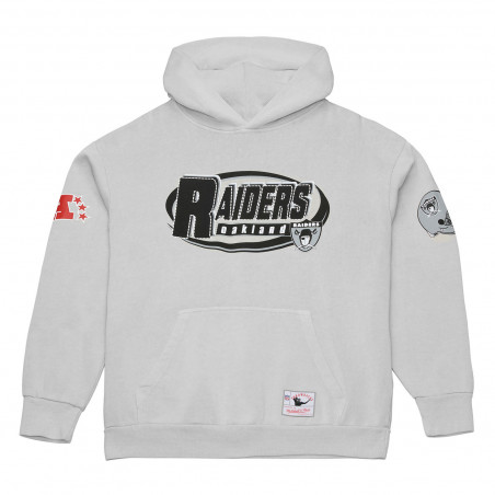 MITCHELL & NESS OAKLAND RAIDERS OFFSIDES HOODIE
