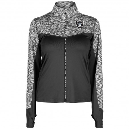 NEW ERA WOMENS SPACE DYE FULL ZIP JACKET
