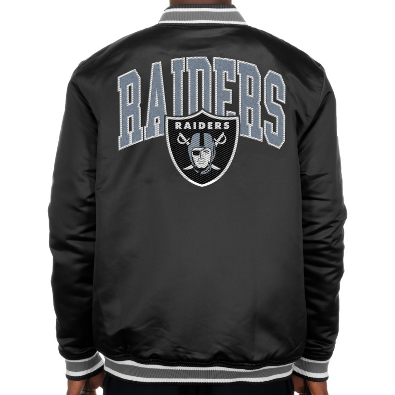 NEW ERA RAIDERS GAMEDAY SNAPFRONT JACKET