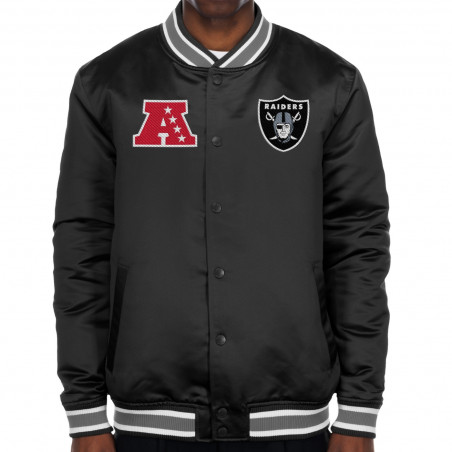 NEW ERA RAIDERS GAMEDAY SNAPFRONT JACKET