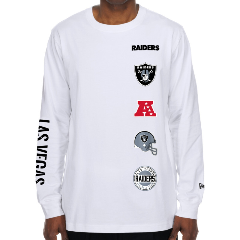 NEW ERA LAS VEGAS RAIDERS GAMEDAY LONG SLEEVE TEE