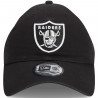 NEW ERA RAIDERS 9FORTY 4TH DOWN BLACK CASUAL CAP