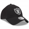 NEW ERA RAIDERS 9FORTY 4TH DOWN BLACK CASUAL CAP