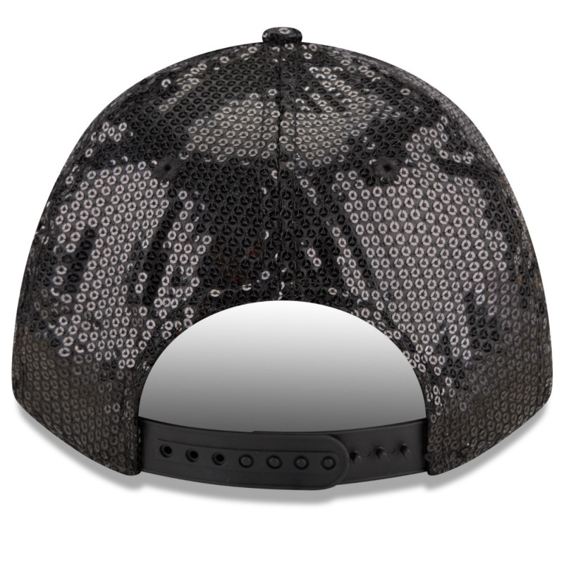 NEW ERA WOMENS RAIDERS 9FORTY M-CROWN SEQUIN CAP