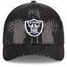 NEW ERA WOMENS RAIDERS 9FORTY M-CROWN SEQUIN CAP