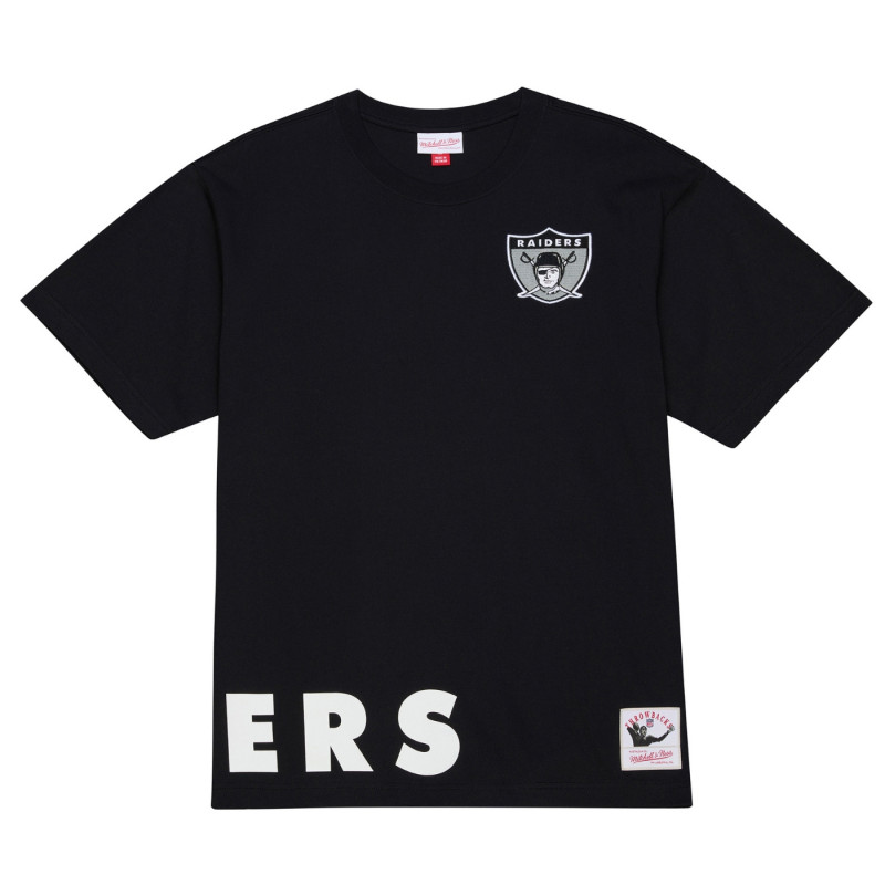 MITCHELL & NESS RAIDERS PLAYOFF WIN PREMIUM TEE
