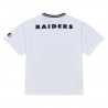 MITCHELL & NESS RAIDERS ARCTIC WHITE TEE