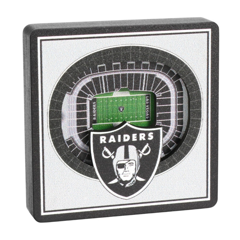 LAS VEGAS RAIDERS STADIUMVIEW 3D MAGNET