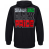 STARTER RAIDERS SILVER & BLACK PRIDE HOODIE