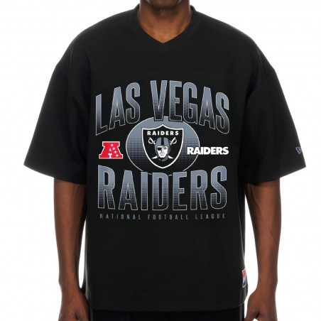 NEW ERA LAS VEGAS RAIDERS THROWBACK BOXY TEE