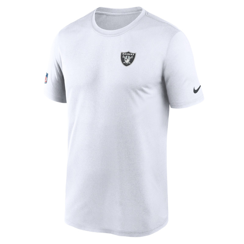 Nike Raiders Dri-FIT Legend Small Logo Tee | Official Las Vegas Raiders T-Shirt & Fan Gear