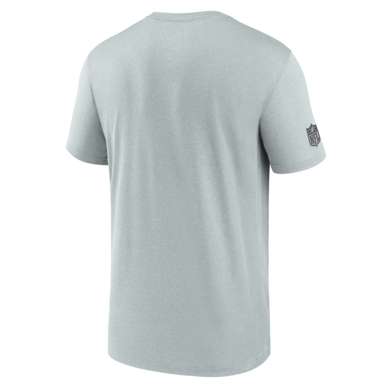 Nike Raiders Dri-FIT Team Issue Silver Legend Tee | Official Las Vegas Raiders T-Shirt & Fan Gear