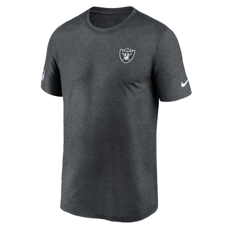 Nike Raiders Dri-FIT Legend Small Logo Tee | Official Las Vegas Raiders T-Shirt & Fan Gear