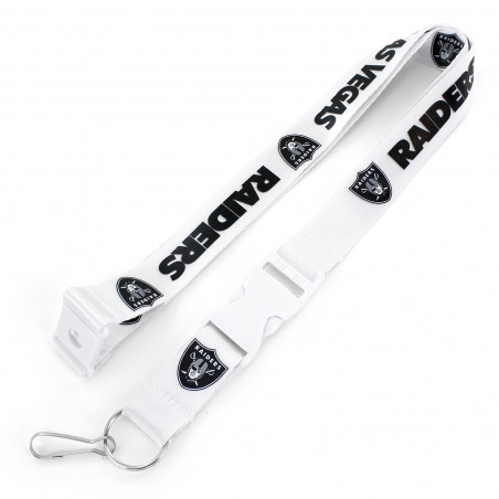 LAS VEGAS RAIDERS LOGO LANYARD