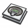 LAS VEGAS RAIDERS 4X4 STADIUMVIEW 3D 2-PACK COASTER SET