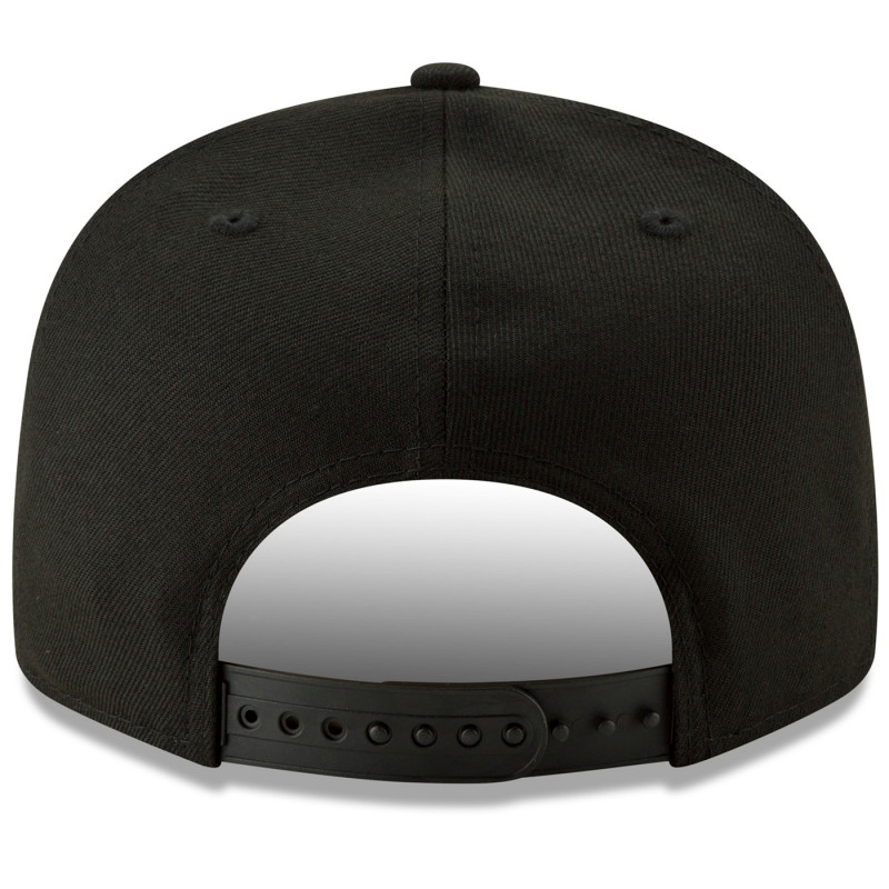 NEW ERA RAIDERS 9FIFTY REAL MEN WEAR BLACK SNAPBACK CAP