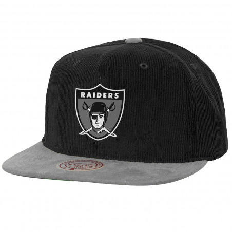 MITCHELL & NESS RAIDERS SUEDEROY OG SNAPBACK CAP