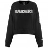 PRO STANDARD RAIDERS JEWELS WOMEN FULL COLOR CREWNECK SWEATSHIRT