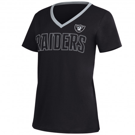 WOMENS RAIDERS BEST TEAM BLACK TEE