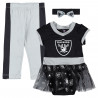 GIRLS INFANT RAIDERS TAILGATE GAME DAY 3-PIECE SET