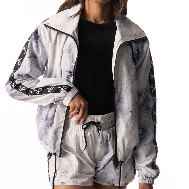 RAIDERETTES TIE DYE TRACK JACKET