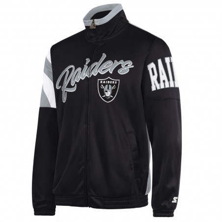 STARTER RAIDERS HERITAGE TRACK JACKET