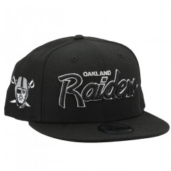 新品　RAIDERS ブラック ソックス&キャップセット new-era-oakland-raiders-9fifty