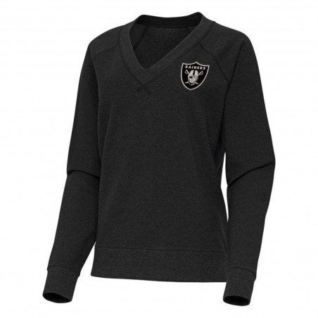 ANTIGUA WOMENS RAIDERS VARSITY V-NECK SWEATSHIRT