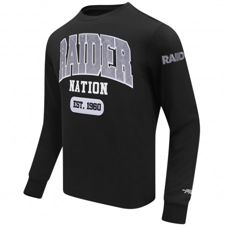 PRO STANDARD RAIDERS CITY ARCH CREWNECK SWEATSHIRT