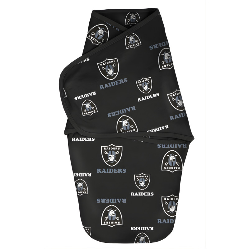 NEWBORN RAIDERS BABY COCOON 2-PIECE SWADDLE SET