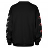 '47 WOMENS RAIDERS PIRATE GO BIG OVERSIZED CREWNECK SWEATSHIRT