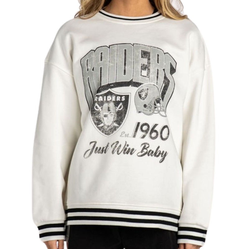UNISEX RAIDERS OVERSIZED CREWNECK SWEATSHIRT