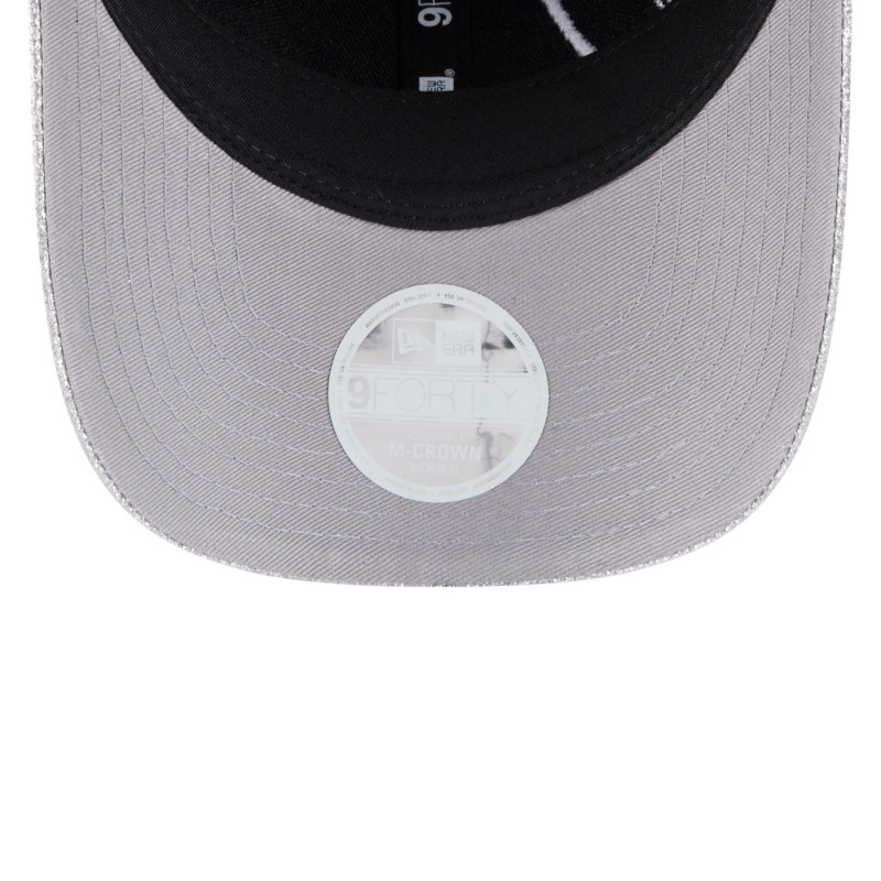NEW ERA WOMENS RAIDERS 9FORTY TWO TONE GLITTER CAP