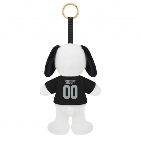 RAIDERS 6-INCH SNOOPY PLUSH CLIP KEYCHAIN