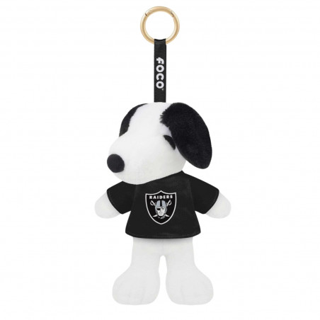 RAIDERS 6-INCH SNOOPY PLUSH CLIP KEYCHAIN