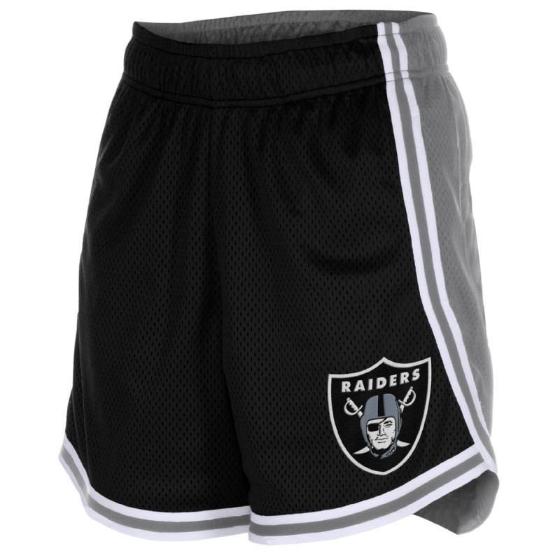 NEW ERA WOMENS RAIDERS SUMMER BASKETBALL SHORTS