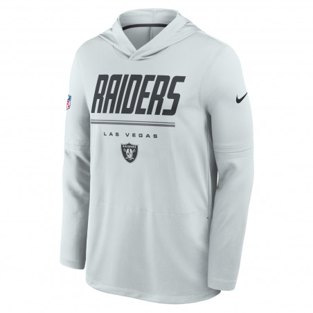 NIKE LAS VEGAS RAIDERS DRI-FIT LIGHTWEIGHT HOODIE