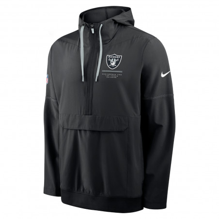 NIKE LAS VEGAS RAIDERS HALF-ZIP
